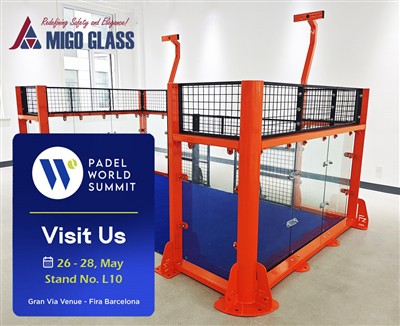 MIGO GLASS loyihasi-Tayyor Padel sud yechimlarini Padel World Summit 2026 da ...