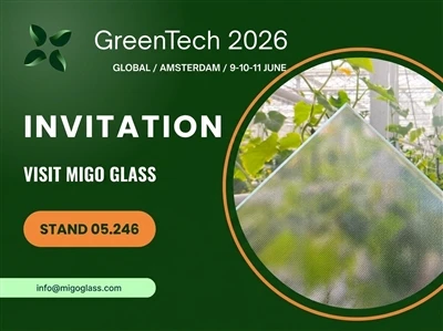 MIGO GLASS GreenTech Amsterdam 2026 ko'rgazmasida ilg'or ...