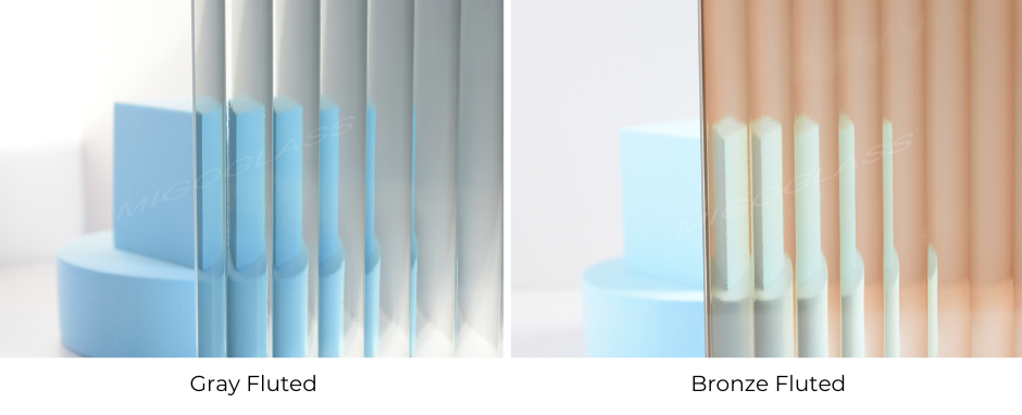 tinted fluted glass tinted fluted glass