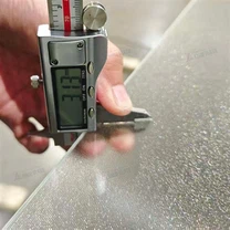 En12150 bilan 3,2 mm haroratli Ultra Shaffof quyosh oynasi