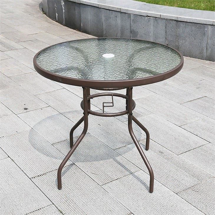 Glass Outdoor Table