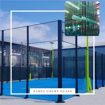 10 mm 12 mm Padel sud oynasi