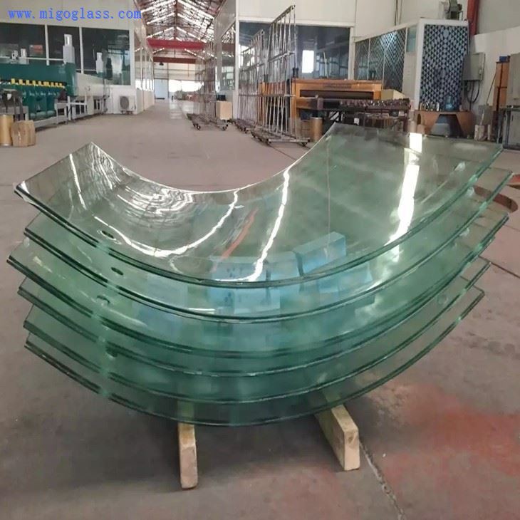 Bent Glass Railing