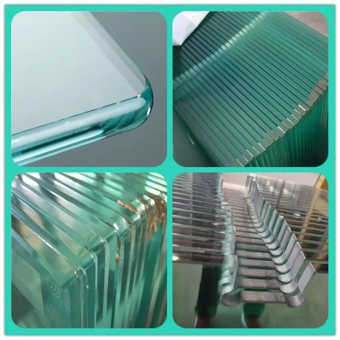 Ultra-white glass edge